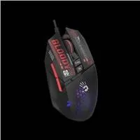 A4tech BLOODY W60 Max Mini, podsvícená herní myš, 12000 DPI, černá, USB