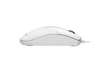 A4tech N-530S, podsvícená kancelářská myš, 1200 DPI, USB, bílá