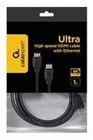 GEMBIRD Kabel CABLEXPERT HDMI 2.1, 8K, M/M, 1m, černý