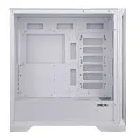EVOLVEO Ptero Q2W, 2x čelní panel - sklo /mřížka, case ATX, bílá