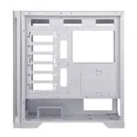 EVOLVEO Ptero Q2W, 2x čelní panel - sklo /mřížka, case ATX, bílá