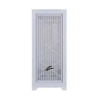 EVOLVEO Ptero Q2W, 2x čelní panel - sklo /mřížka, case ATX, bílá