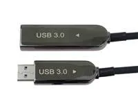 PREMIUMCORD Kabel USB3.0 + 2.0 prodlužovací optický AOC kabel A/Male - A/Female 10m