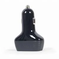 GEMBIRD Nabíječka do auta, 2x USB, rychlo-nabíječka, QC3.0, 36 W, černá
