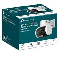TP-Link VIGI C540V [VIGI 4MP Outdoor Full-Color Dual-Lens Varifocal Pan Tilt Network Camera]