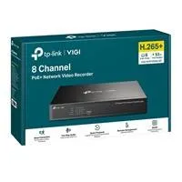 TP-Link VIGI NVR1008H-8P, videorekordér, 8 channels, 8xPoE, 1x100Mb/s LAN, 1xVGA,1xHDMI,2xUSB2.0