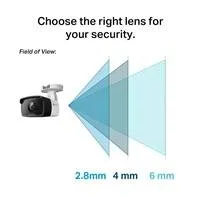 TP-Link VIGI C330I(6mm) 3MP, Bullet, PoE, IR 30m
