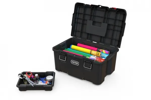 Box Keter® 250927 Stack´n´roll mobilný systém, 525x411x694 mm, na náradie