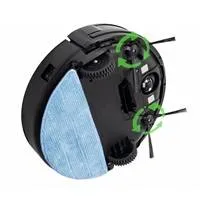 EVOLVEO RoboTrex H6, robotický vysavač, stírání vodou, nabíjecí stanice, černý
