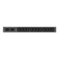 APC Rack ATS, 230V, 10A, (12)C13 out, IEC-320 C14 (2)