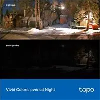 TP-Link Tapo C325WB venkovní-outdoor kamera, (4MP, 2K QHD 1520p, WiFi, micro SD card)