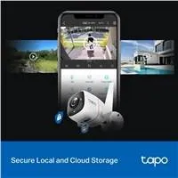 TP-Link Tapo C325WB venkovní-outdoor kamera, (4MP, 2K QHD 1520p, WiFi, micro SD card)