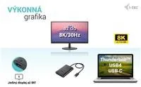 i-tec USB-C Dual 4K/60Hz (single 8K/30Hz) HDMI Video Adapter