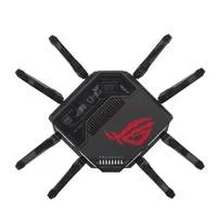 ASUS ROG Rapture GT-BE98 Gaming Router, WiFi 7, Dual 10G Ports, AURA RGB, AiMesh