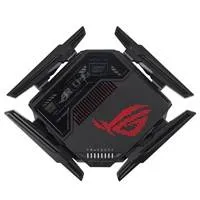 ASUS ROG Rapture GT-BE98 Gaming Router, WiFi 7, Dual 10G Ports, AURA RGB, AiMesh