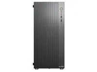1stCOOL skříň GAMER 4, Mid tower, AU, USB 3.0, USB-C, 2x120mm, průhledná bočnice, bez zdroje, černá