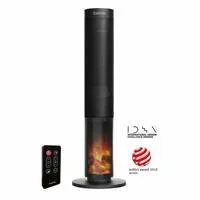 EVOLVEO Salente HotTower, teplovzdušný sloupový ventilátor, černý