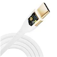 3mk datový kabel - Hyper Silicone Cable C to C 2m 100W, bílá