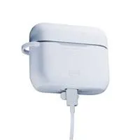 3mk Silicone AirPods Case pro AirPods Pro, bílá