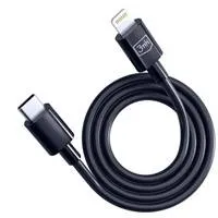 3mk datový kabel Hyper Cable USB-C/Lightning 20W 1.2m, černá