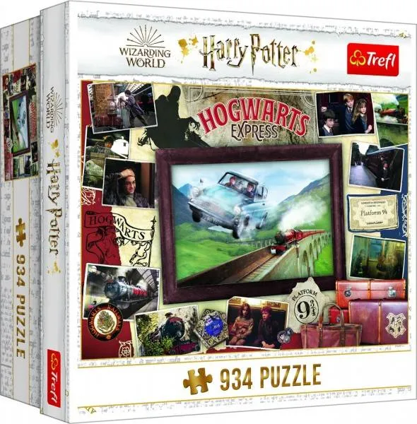 Puzzle TREFL Harry Potter - Rokfortský expres 934 dielikov