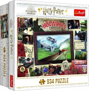 Puzzle TREFL Harry Potter - Rokfortský expres 934 dielikov