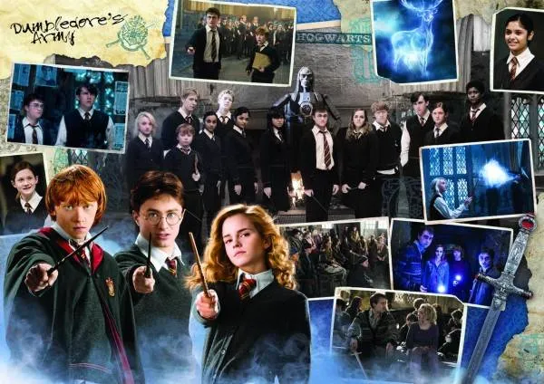 Puzzle TREFL Harry Potter - Dumbledorova armáda 934 dielikov