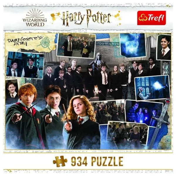 Puzzle TREFL Harry Potter - Dumbledorova armáda 934 dielikov