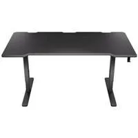 Endorfy herní stůl Atlas L / 150cm x 78cm / nosnost 80 kg / prostor na kabeláž / černý