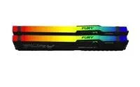 KINGSTON DIMM DDR5 32GB (Kit of 2) 6000MT/s CL30 Non-ECC FURY Beast RGB EXPO, Černá