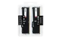 KINGSTON DIMM DDR5 32GB (Kit of 2) 6000MT/s CL30 Non-ECC FURY Beast RGB EXPO, Černá