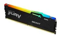 KINGSTON DIMM DDR5 16GB 6000MT/s CL30 Non-ECC FURY Beast RGB EXPO, Černá