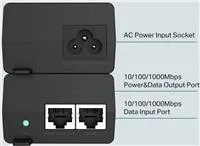 TP-Link POE160S PoE+ injektor (2xGbE, 802.3af/at, 30W)