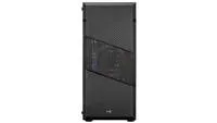 AEROCOOL skříň Menace Saturn FRGB ML G, Mid tower, 2x USB 3.0, 2x audio, 1x 120mm FRGB Fan, bez zdroje