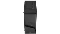 AEROCOOL skříň Menace Saturn FRGB ML G, Mid tower, 2x USB 3.0, 2x audio, 1x 120mm FRGB Fan, bez zdroje