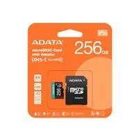 A-Data ADATA MicroSDXC karta 256GB Premier Pro UHS-I V30S (R:100/W:80 MB/s) + SD adaptér