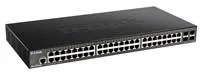 D-Link DGS-1250-52X 52-portový gigabitový inteligentný prepínač, 48x GbE, 4x SFP+