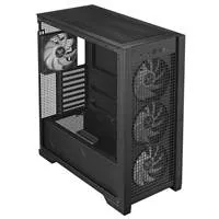 ASUS case TUF GAMING CASE (GT302) TG, Mid Tower, 4x 140mm ARGB Fan, černá