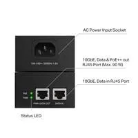 TP-Link POE380S PoE++ injektor (2x10GbE, 802.3af/at/bt, 90W)