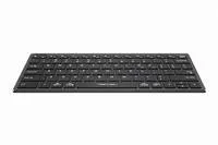 A4tech Klávesnice FX51, kancelářská klávesnice, membránová, drátová, CZ/SK, Šedá