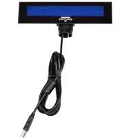 Virtuos LCD zákaznický displej Virtuos FL-2026MB 2x20, USB, černý