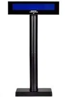 Virtuos LCD zákaznický displej Virtuos FL-2026MB 2x20, USB, černý