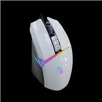 A4tech Bloody Myš W60 Max Activated, podsvícená herní myš, 12000 DPI, USB, Bílá
