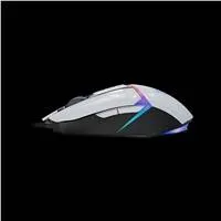 A4tech Bloody Myš W60 Max Activated, podsvícená herní myš, 12000 DPI, USB, Bílá
