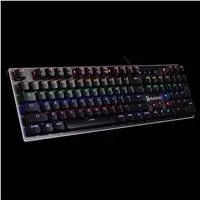 A4tech Bloody Klávesnice B760, herní klávesnice, mechanická, drátová, Black Switch, CZ/SK, Černá