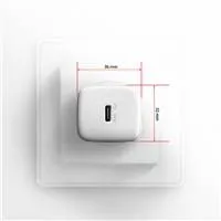 AXAGON ACU-PD30W, Sil nabíjačka do siete 30W, 1x port USB-C, PD3.0/PPS/QC4+/SFC/AFC/Apple, biela