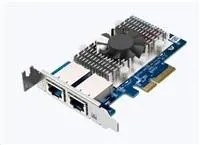 QNAP QXG-10G2T síťová rozšiřující dvouportová karta 10GbE pro PC a NAS (2x10GbE)
