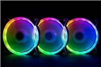 1stCOOL Fan KIT AURA EVO 1 ARGB, 3x Dual Ring fan + ARGB Nano controller