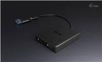 i-tec USB-A/USB-C Dual 4K DP Video Adapter