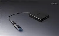 i-tec USB-A/USB-C Dual 4K DP Video Adapter